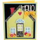Sizzix Thinlits Die House Pocket Stitchlits 1 Pack6 pieces