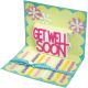 Sizzix Thinlits Die Get Well 3D Drop Ins 1 Pack4 pieces