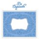 Sizzix Impresslits Embossing Folder Aquarius Frame 1 pack of 1 piece