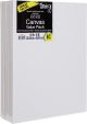 Darice White Stretched Canvas Value Pack 12X16 Inches Pack of 6