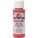 Plaid Delta Creative Ceramcoat Acrylic Paint In Assorted Colors 2 OzBright Red