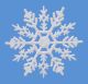 Tree Trimming Snowflake White 4 Inches