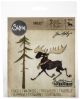 Sizzix Thinlits Dies By Tim Holtz 12 Per Pkg Merry Moose