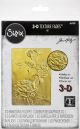 Sizzix Texture Fades Embossing Folder By Tim Holtz Roses 1 Pack of 1 Piece