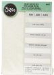 Sizzix Surfacez Opulent Cardstock Pack 8 X11.5 Inch 50Per PkgIvory