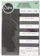 Sizzix Surfacez Opulent Cardstock Pack 8 X 11.5 Inch 50Per PkgCharcoal