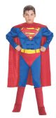 Classic Deluxe Muscle Chest Kids Superman Costume Children
