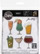 Sizzix Thinlits Dies By Tim Holtz Happy Hour 1 Pack of 1 Piece