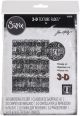 Sizzix 3D Texture Fades Embossing Folder By Tim Holtz Typewriter 1 Pack of 1 Piece