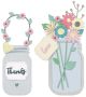 Sizzix Thinlits Dies By Lisa Jones 17/Per Pkg-Jar Of Flowers