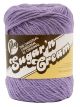 Spinrite Lily Sugar n Cream Yarn Solids Hot Purple 1 Pack of 4 Skein
