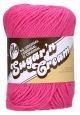 Lily Sugar n Cream Yarn Solids Hot Pink 1 Pack of 1 Skein