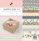 Die Cuts With A View Paper Stack 12 X 12 Happy Day Single Sided