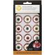 Wilton Royal Royal Icing Decorations Bloody Eyeball 12 Count