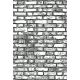Sizzix 3D Texture Fades Embossing Folder By Tim Holtz Mini Brickwork 1 Pack of 1 Piece