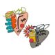 Sizzix Thinlits Dies By Tim Holtz 19/Per Pkg-Abstract Faces