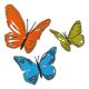 Sizzix Thinlits Dies By Tim Holtz 3/Per Pkg-Brushstroke Butterflies