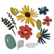 Sizzix Thinlits Dies By Tim Holtz 11/Per Pkg-Modern Floristry