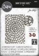 Sizzix 3D Texture Fades Embossing Folder By Tim Holtz Mosaic 1 Pack of 1 Piece