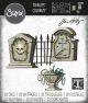Sizzix Thinlits Dies By Tim Holtz 22PkgGraveyard Colorize