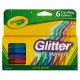 Crayola Glitter Markers Dazzling Colors 1 Pack of 5 Piece