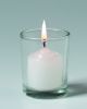 Votive Candle Cup Clear Glass 2.5 Inches 1 pack of 12 pieces