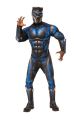 MenS Deluxe Black Panther Muscle Chest Battle Suit Costume XLarge