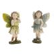 Miniature Fairy Girl Figurines With Ombre Dresses Assorted