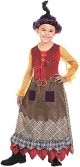 Studio Halloween Salem Witch Goofy Costume Child W Wig Medium 8 10 Month