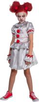 Studio Halloween Girls Evil Terror Clown Child Large 12 14 Month