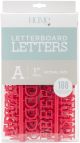 1 Inch Red Letter Pack Die Cuts With A View Letterboards