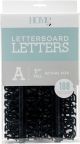 Letterboard Letters and Characters 1 Inches Black