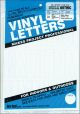 Graphic Products Corporation Duro Permanent Adhesive Vinyl Letters Numbers White