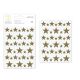 Studio Calico Seven Paper Felix Collection Foiled Chipboard Stickers