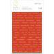 Studio Calico Seven Paper Felix Collection Gold Foil Word Stickers