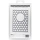 Decorative Dies Lattice Card front C6