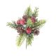 Christmas Floral Greenery With Berries And Pine Pi