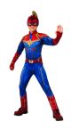 Kids Captain Marvel Deluxe Hero Suit Girls Costume Large