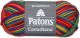Patons Canadiana Yarn Ombres Rainbow 1 Pack of 1 Skein