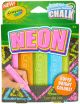 Crayola Special FX Neon Sidewalk Chalk 5 Per Pkg