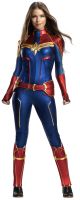 Women S Captain Marvel Adult Grand Heritage Costume Large