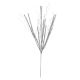 Christmas Floral Silver Spike Glitter Pick 3.9 X 30 Inches