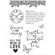 PS I Love You Collection Clear Acrylic Stamps