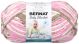 Spinrite Bernat Baby Blanket Big Ball Yarn Little Roses 1 Pack of 2 Skein