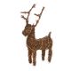 Christmas Decor Angelvine Deer Natural 5.5 X 8 X 1.75 Inches