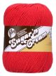 Lily Sugar n Cream Yarn Solids Super Size Red 1 Pack of 1 Skein