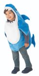 Kid S Daddy Shark Costume With Sound Chip Small