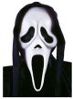 Fun World Ghost Face Mask With Shroud