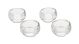1029 31 Glass Tealight Holder Bowl Shape 2 Inches