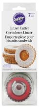 Wilton Round Linzer Cookie Cutter Set 7 Count 1 Pack of 1 Piece